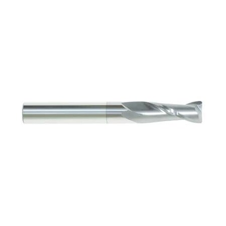 Morse End Mill, Center Cutting Regular Length Single End, Series 5967C, 38 Cutter Dia, 0015 Corner Ra 95410